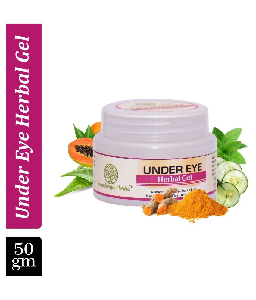 SOUNDARYA HERBS UNDER EYE HERBAL GEL Eye Roller 50 g Buy SOUNDARYA