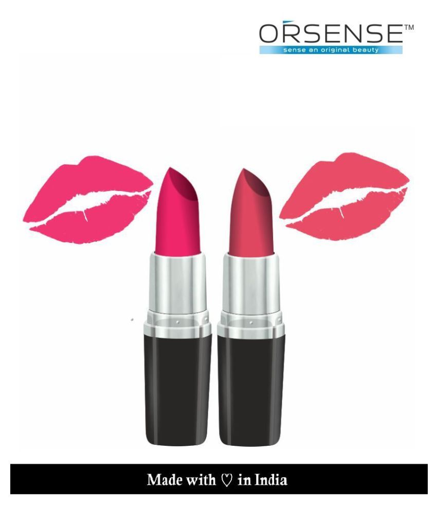     			orsense Creme Lipstick Multi SPF 15 Pack of 2 22 g