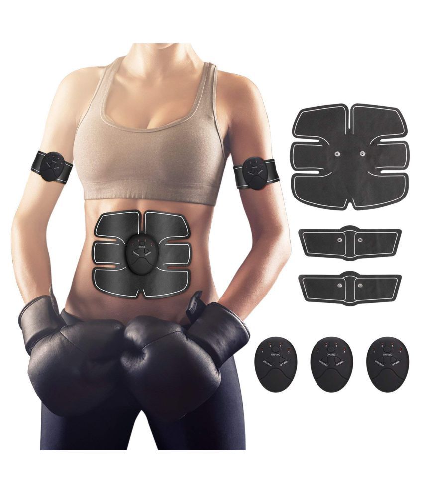 Adjustable Mobile Gym Muscle Exerciser Trainer Smart ABS Stimulator