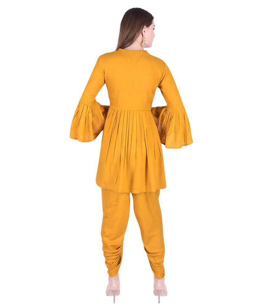 kurti with dhoti pants