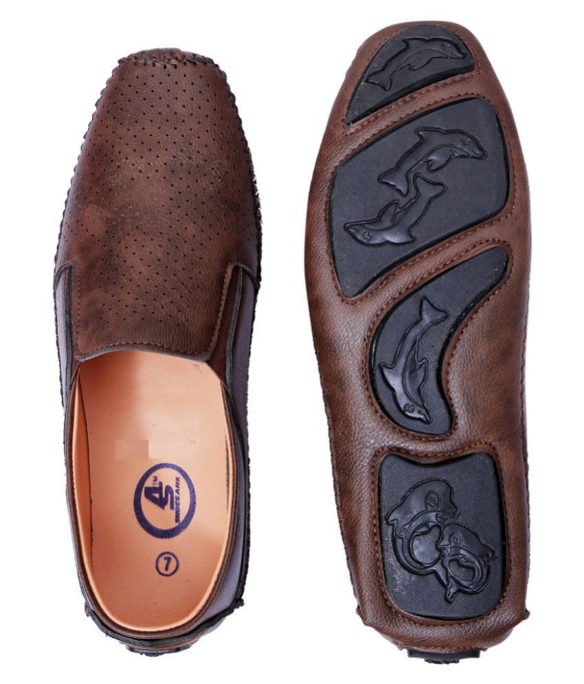 Shoes ark Brown Loafers Buy Shoes ark Brown Loafers
