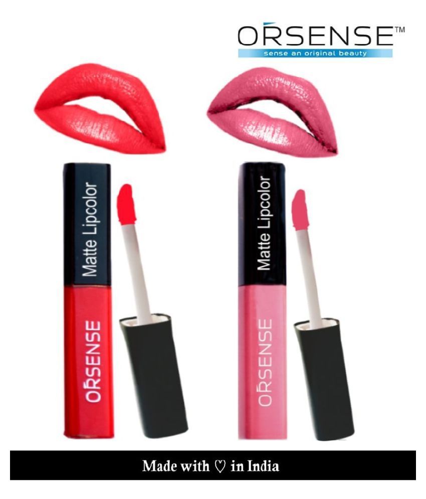     			orsense Liquid Lipstick Baby Pink Pack of 2 20 g