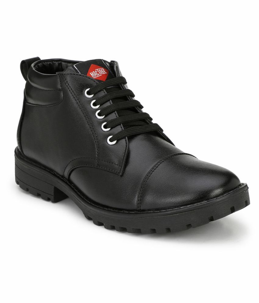 mactree black formal shoes