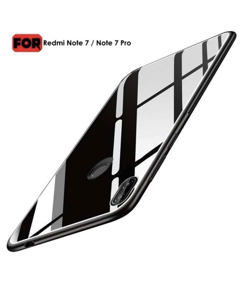 OnePlus 7 Pro Mirror Back Covers GoPerfect - Black