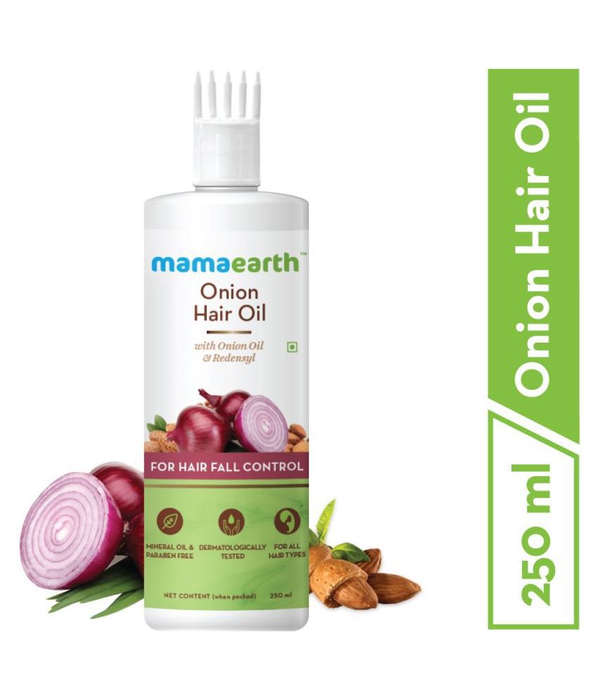 Buy Mamaearth Onion Hair Oil for hair growth with Onion & Redensyl for Hair  Fall Control - 250ml Online at Best Price in India - Snapdeal
