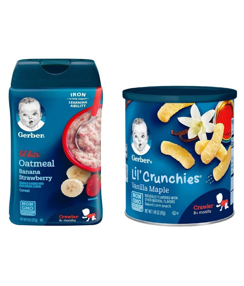 Gerber Oatmeal Infant Cereal for 6 Months + ( 269 gm
