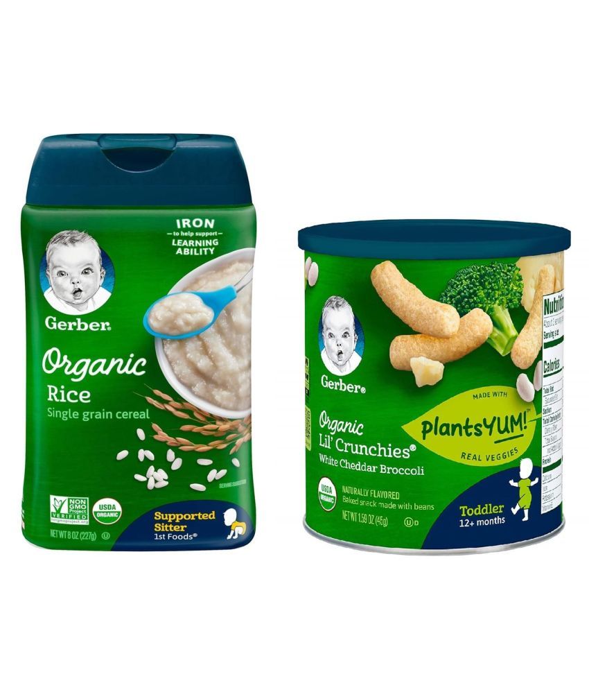 Gerber Rice Infant Cereal for 6 Months + ( 269 gm ) Pack
