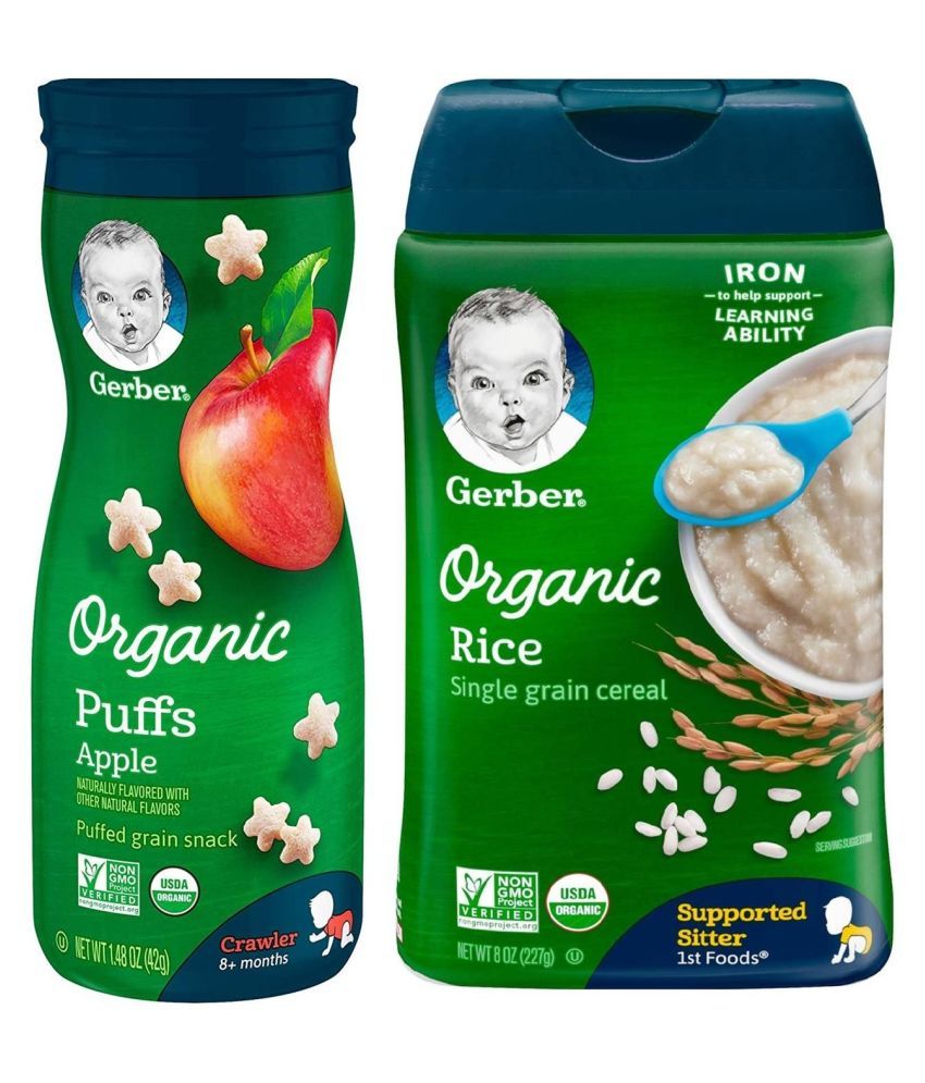 Gerber Rice Infant Cereal for 6 Months + ( 269 gm ) Pack