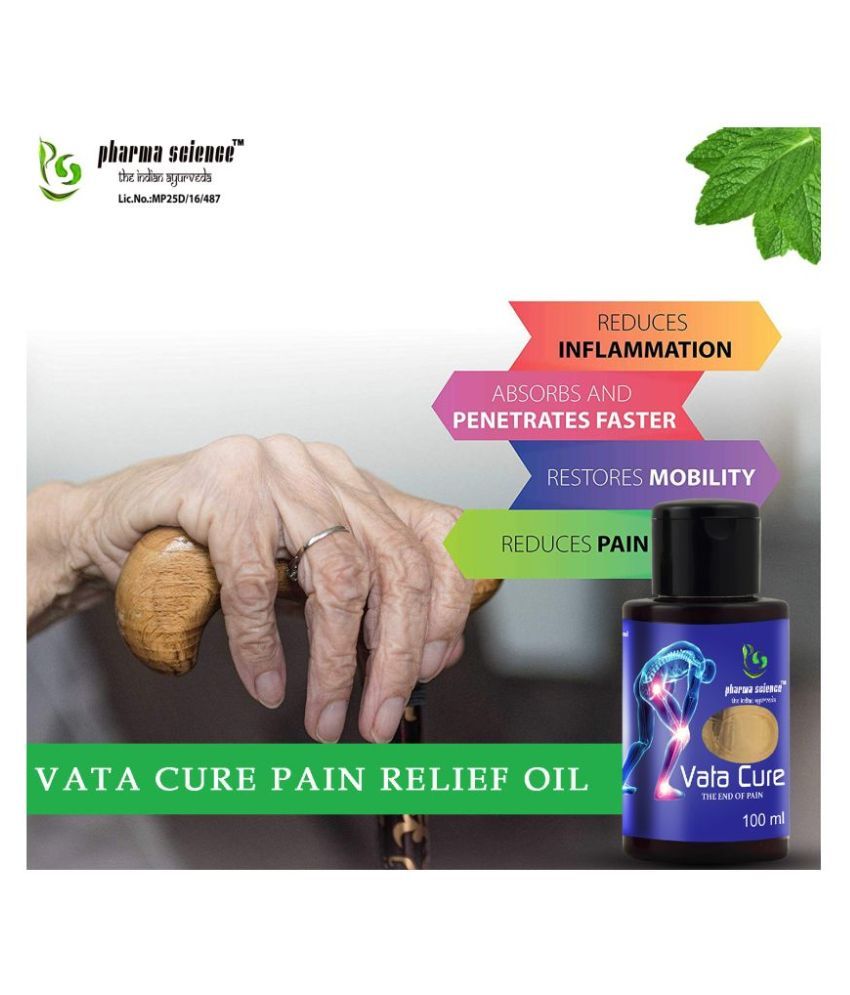 Pharma Science Ayurvedic Pain Relief Oil For Joint, Back, Knee ...