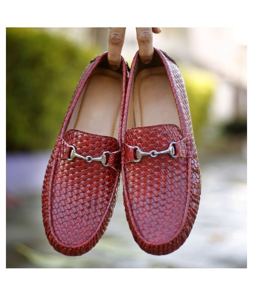 flat red mules