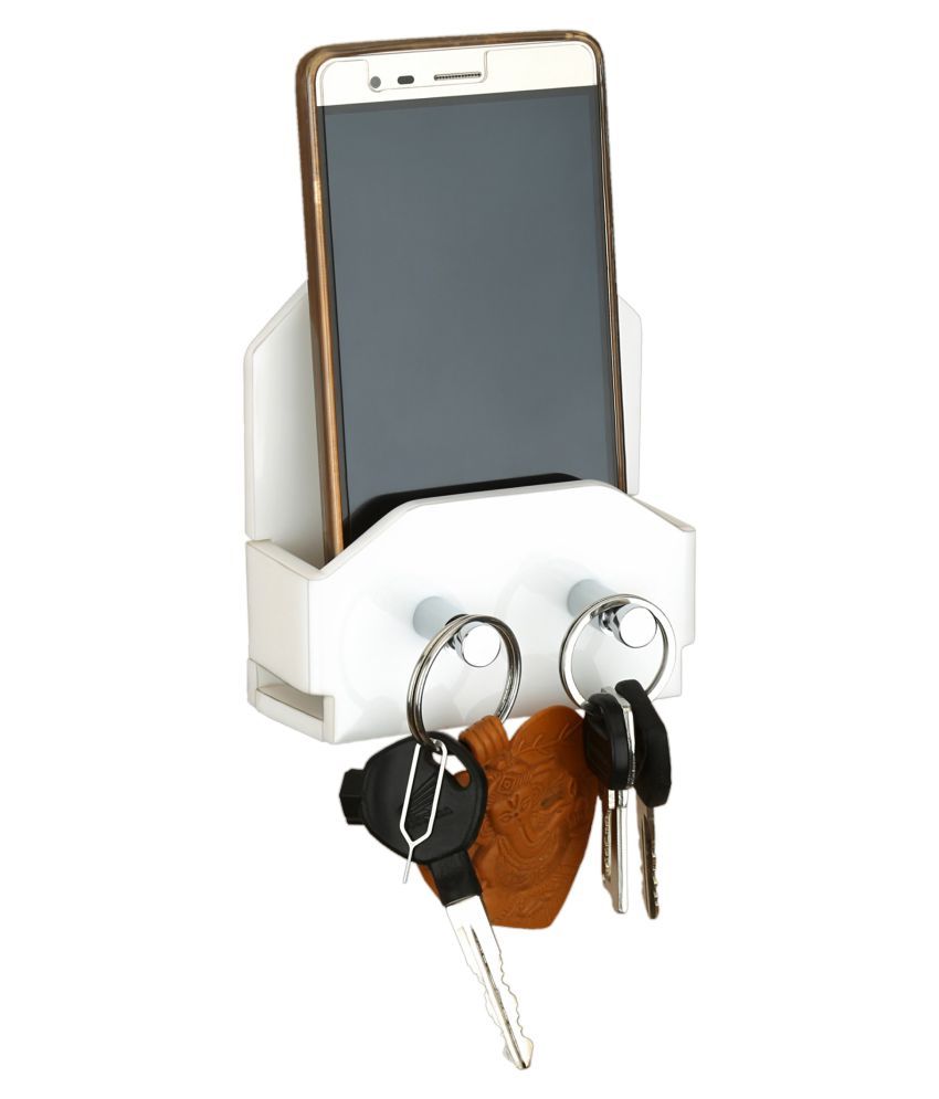 Axtry Acrylic Mobile Phone Stand, Holder for Smartphones with Key Stand