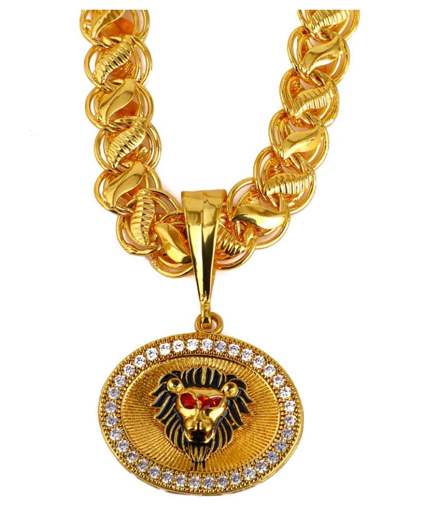 DIPALI God Pendants for Men Gold Plated Chain PENDANT for Men Buy