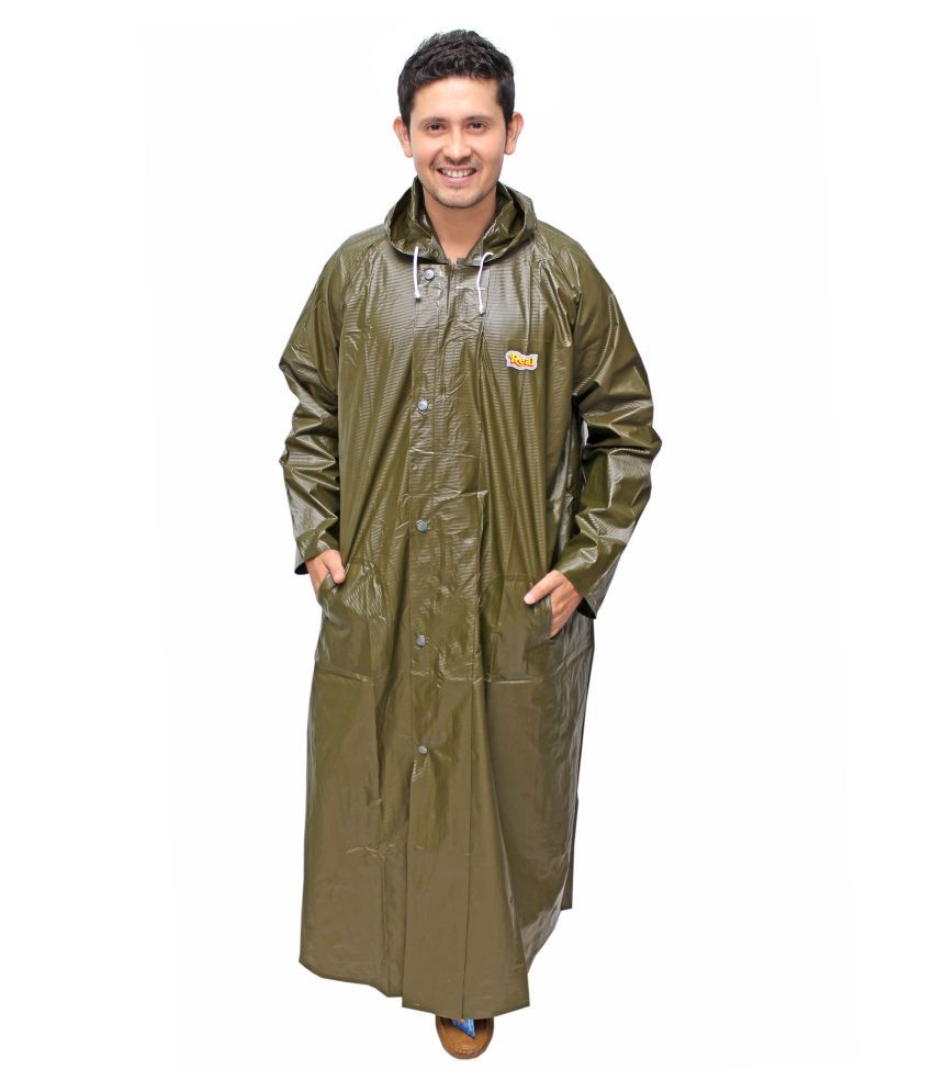     			Goodluck Green Rain Jacket