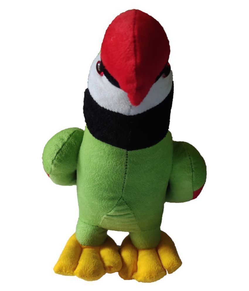 parrot soft toy