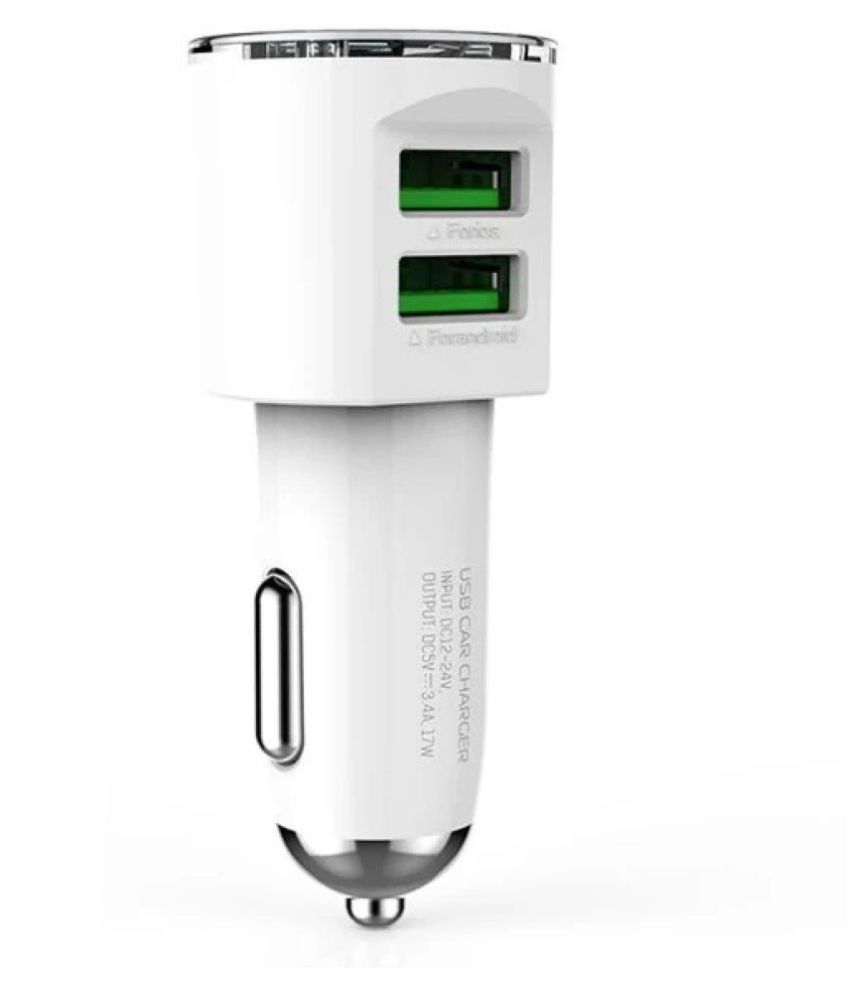 Dlogic Car Mobile Charger DLC29 White Buy Dlogic Car Mobile Charger