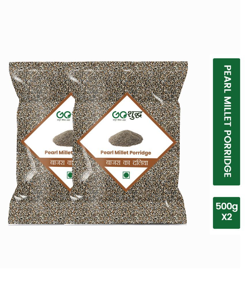 Goshudh Premium Quality Pearl Millet/Bajra Porridge 500 Gm Each (Pack ...