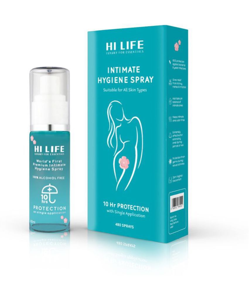 Hi Life Intimate Cleansing Spray No Fragrance 60 mL