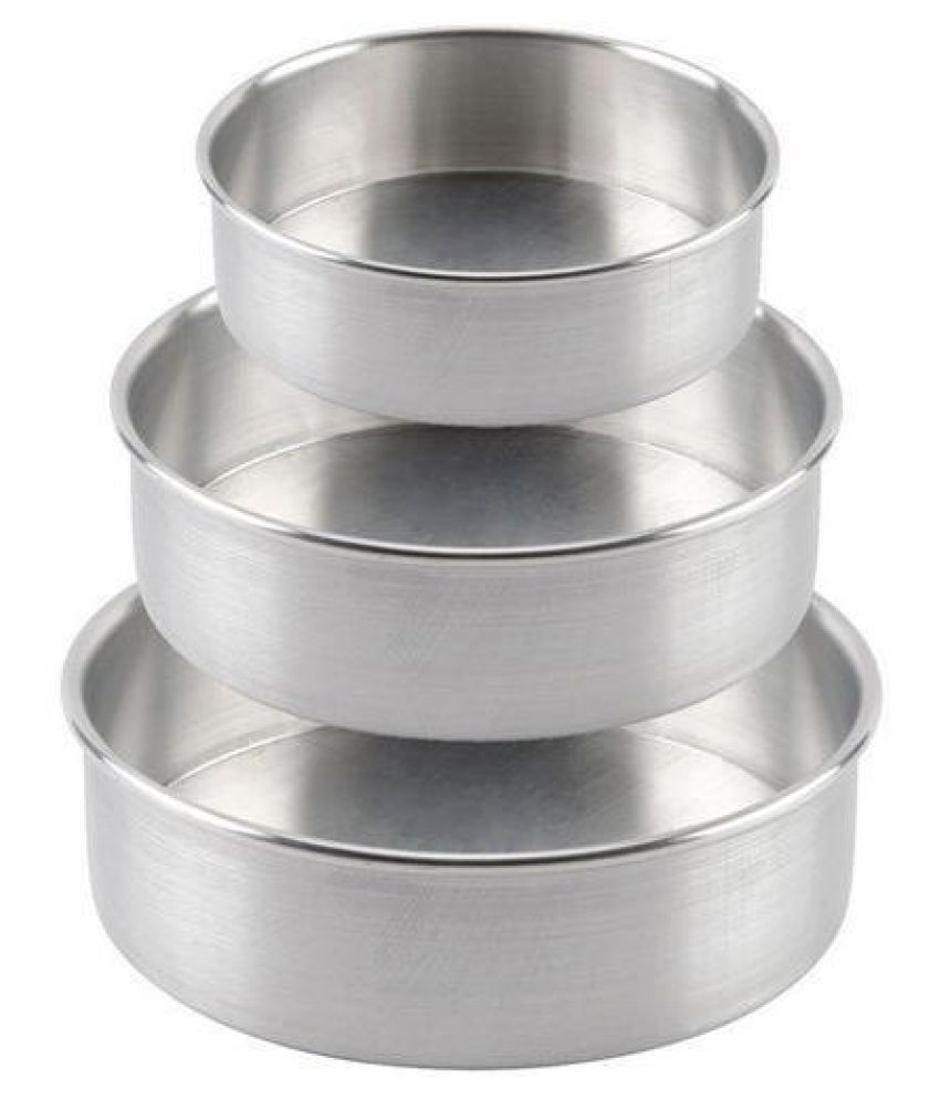 KiTCHEN Expert Aluminium Cake tin 3000 mL: Buy Online at Best Price in