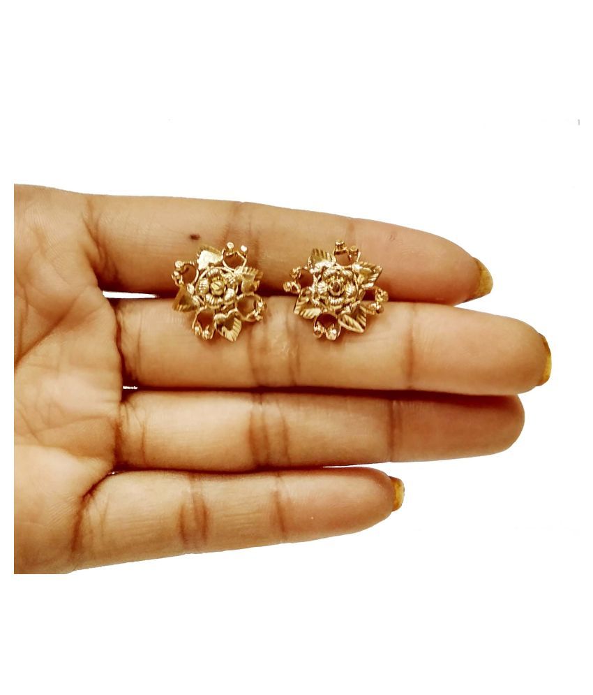 Balaji Gold Gold Plated Tops Earrings Buy Balaji Gold Gold Plated Tops Earrings Online At Best Prices In India On Snapdeal