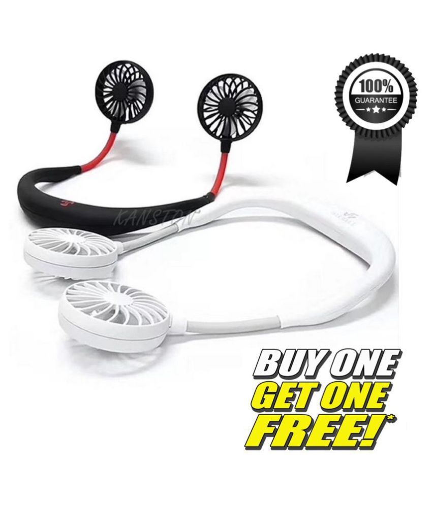 pack2 Sports Wearable Neck Fan Price in India Buy pack2 Sports