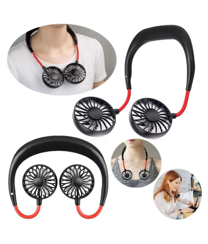 pack2 Sports Wearable Neck Fan Price in India Buy pack2 Sports