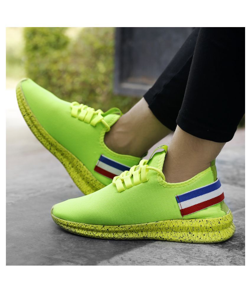 Global Rich Sneakers Green Casual Shoes - Buy Global Rich Sneakers ...