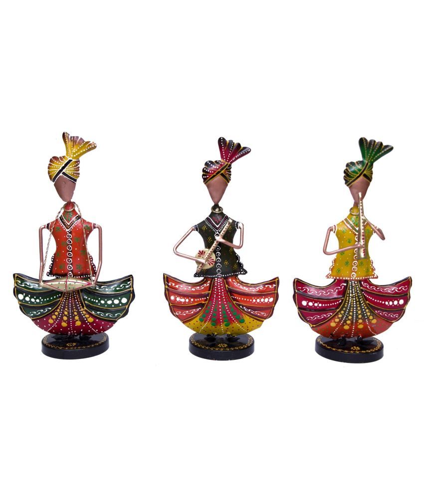 art deco brass figurines