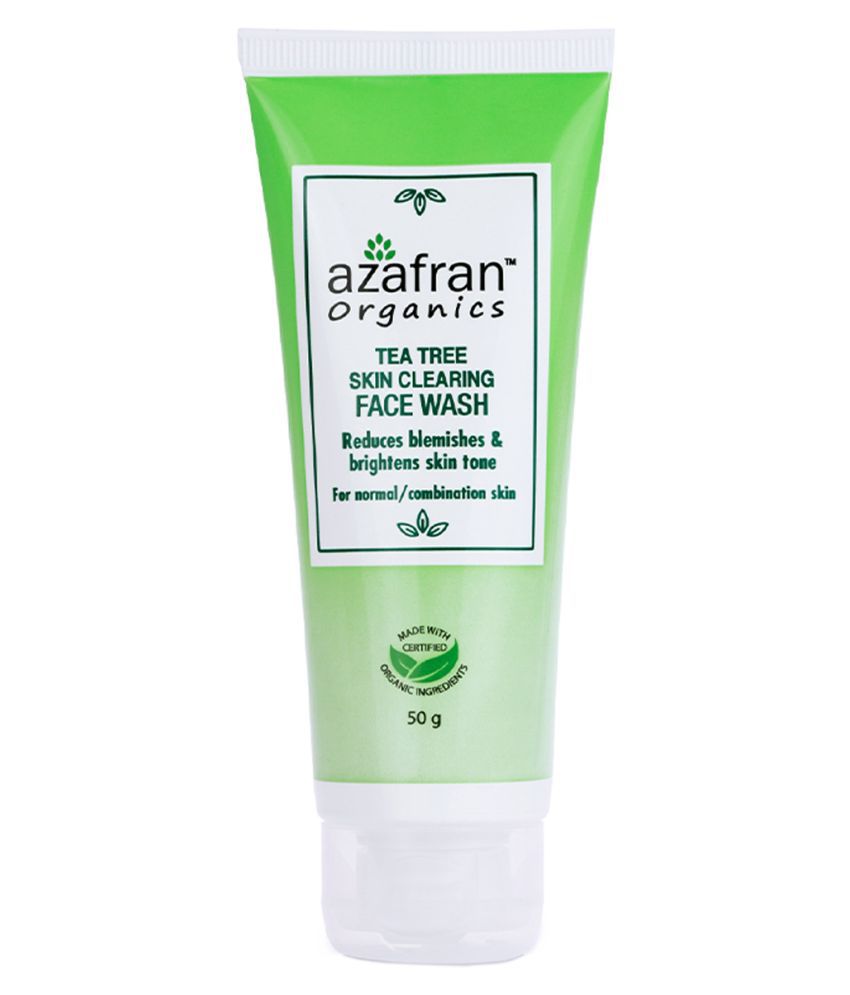     			Azafran Tea Tree Face Wash 50 mL