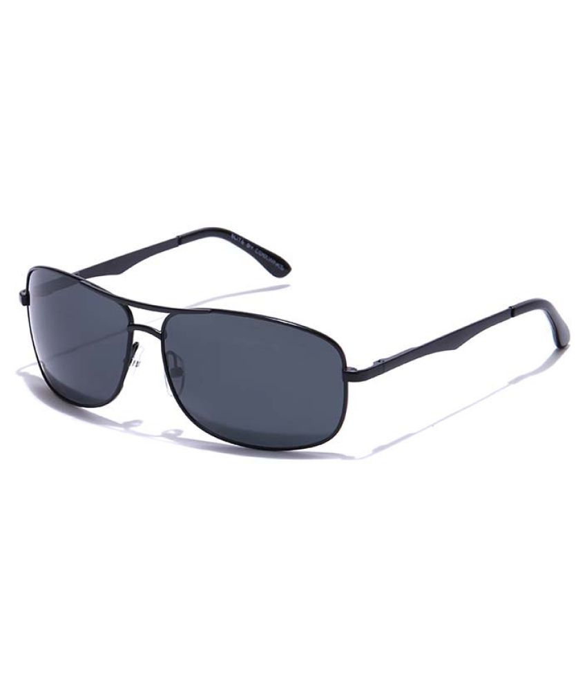 Coolwinks - Black Wrap Around Sunglasses ( CWS16A5488 ) - Buy Coolwinks ...