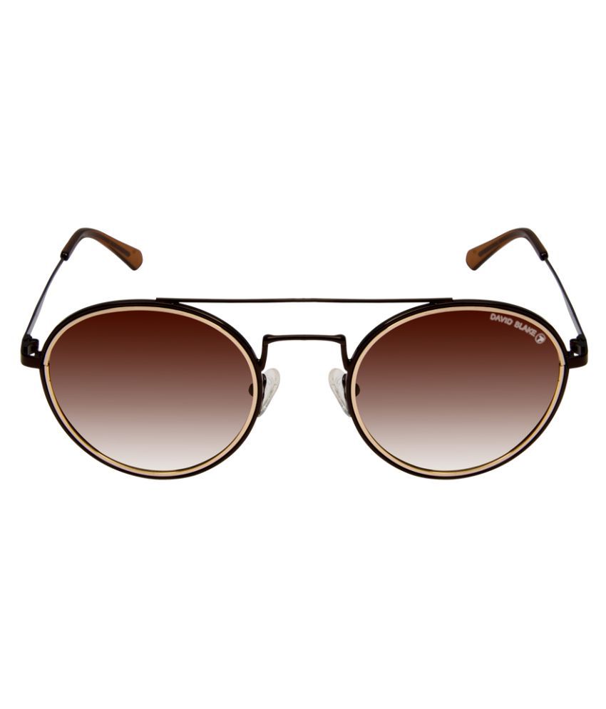 David Blake - Brown Round Sunglasses ( 906 ) - Buy David Blake - Brown ...