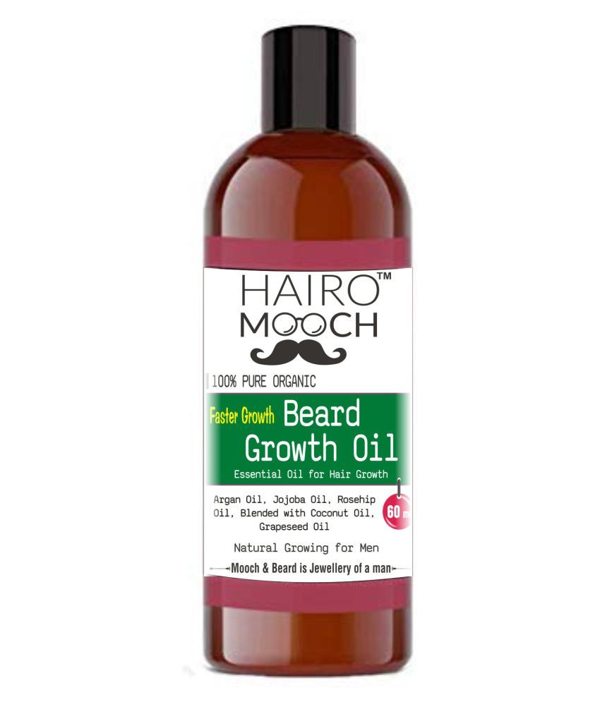 HAIRO MOOCH Essential Beard Oil For Volume 60 ml Buy HAIRO MOOCH