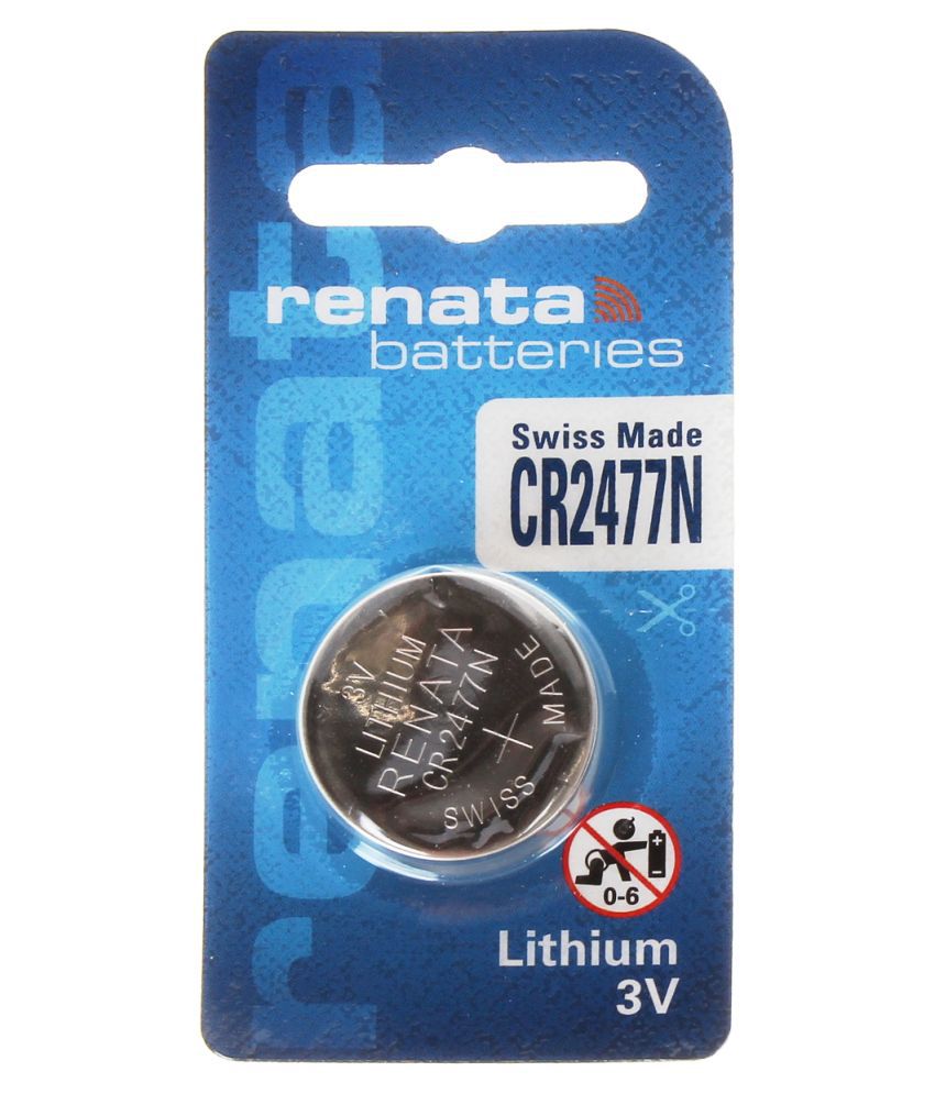     			Renata 2477N 3V Non Rechargeable Battery 1