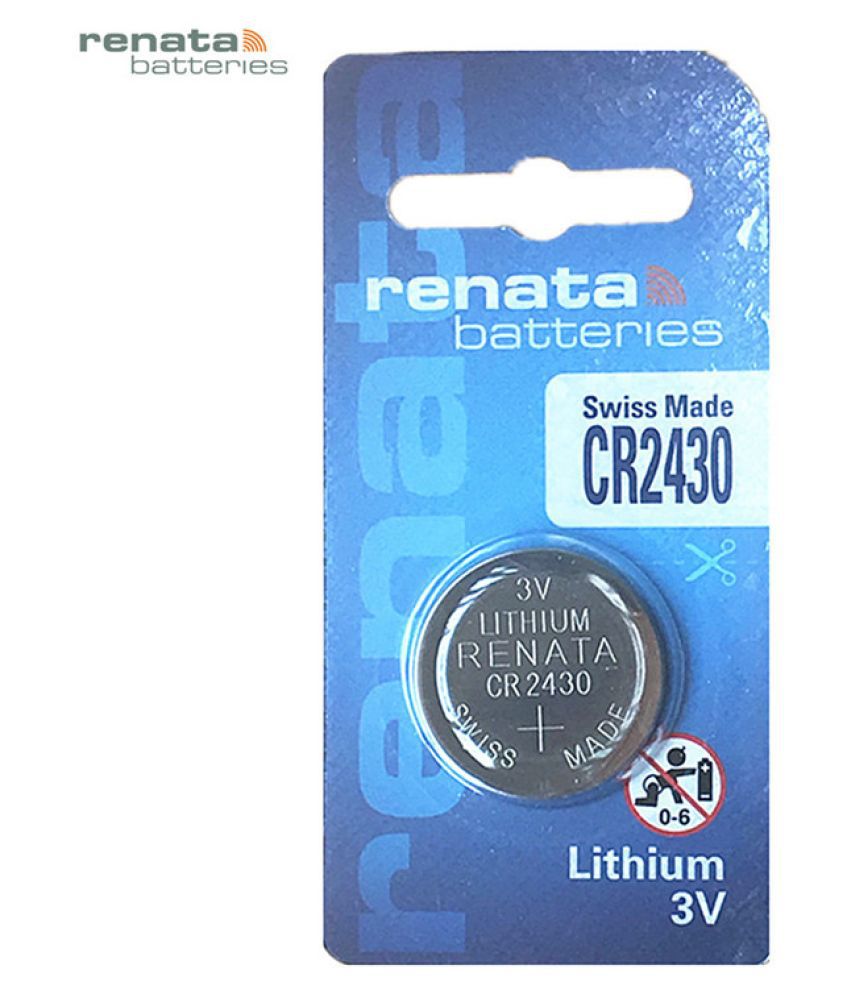     			Renata CR2430 3V Non Rechargeable Battery 1