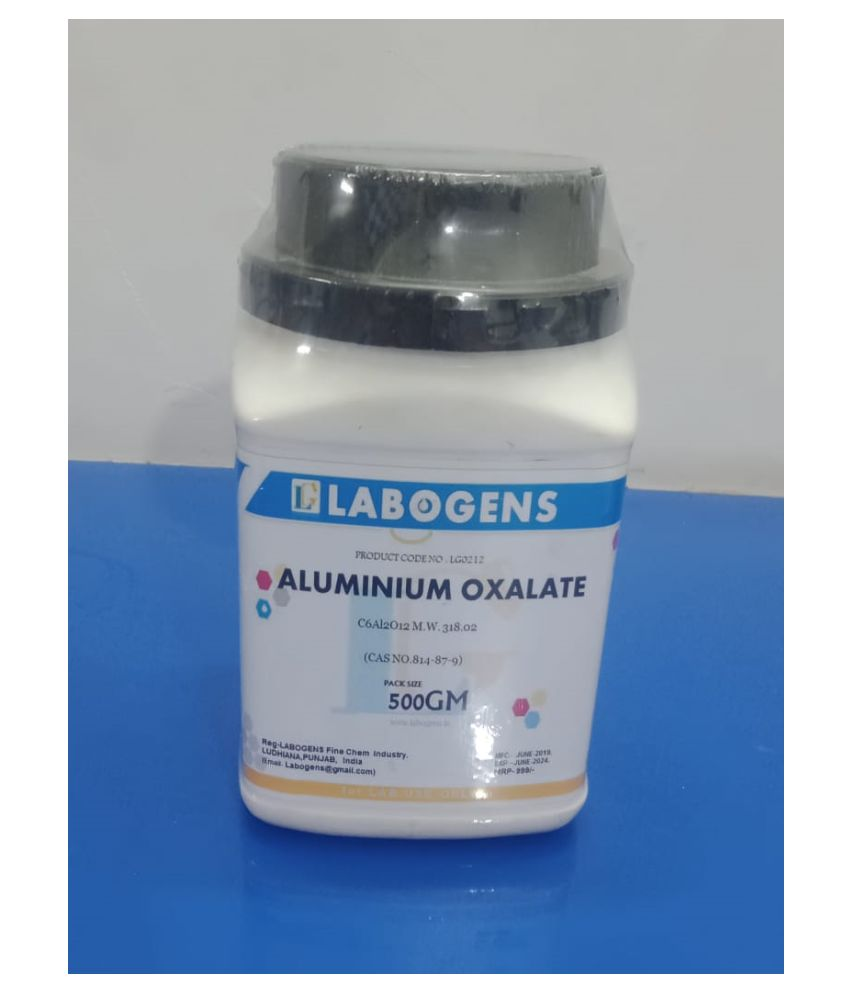     			ALUMINIUM OXALATE  500GM