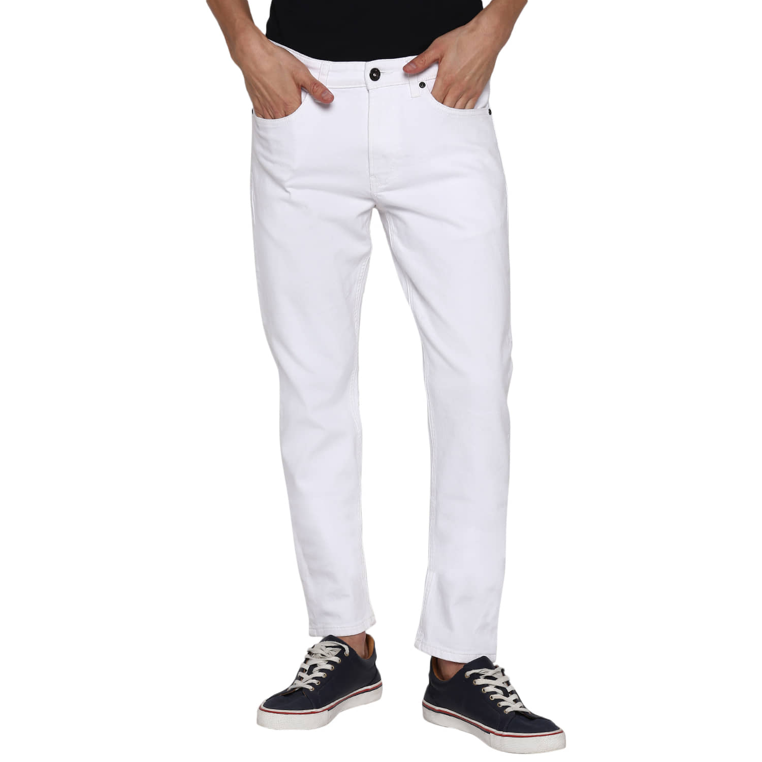 Red Tape White Skinny Jeans - Buy Red 