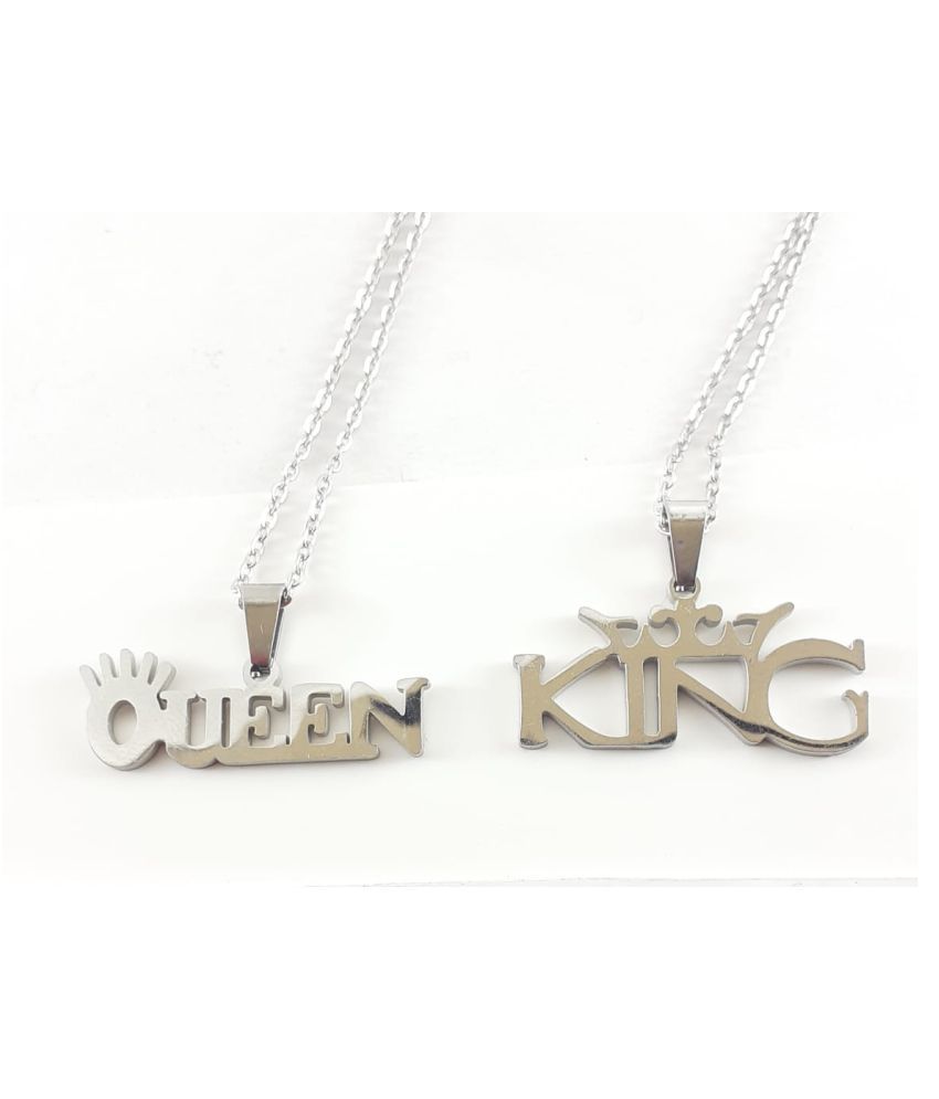 King and queen locket Clearance