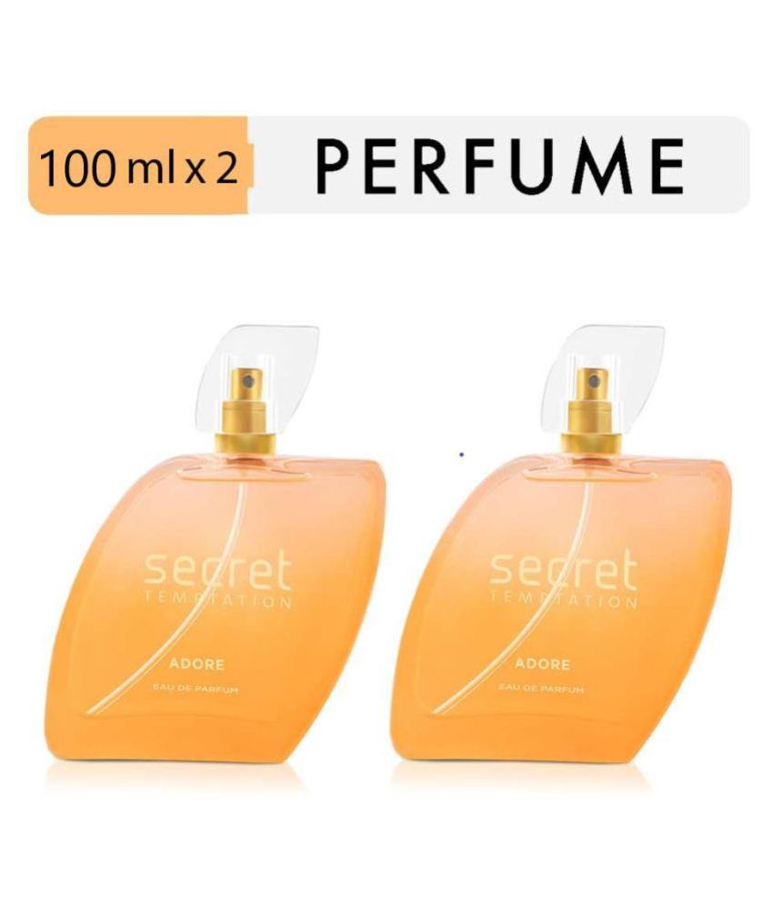     			Secret Temptation Adore Perfume for Women, Pack of 3 (100ml each)