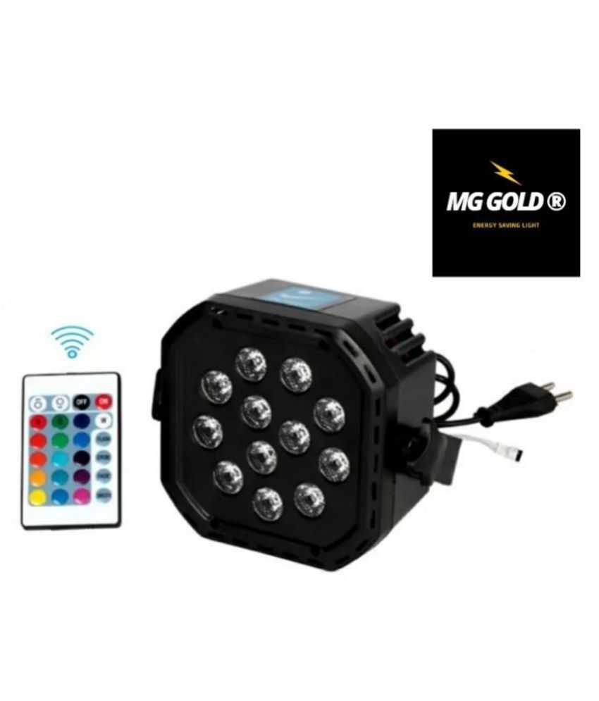     			Mg gold Multicolored DJ Led Par Flood Light with (3 in 1) RGB LED