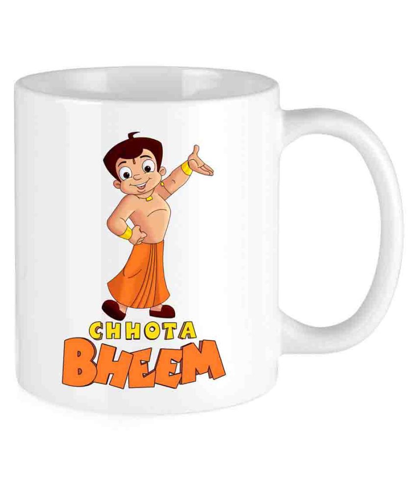     			vraj CHOTA BHEEM Ceramic Coffee Mug 1 Pcs 350 mL