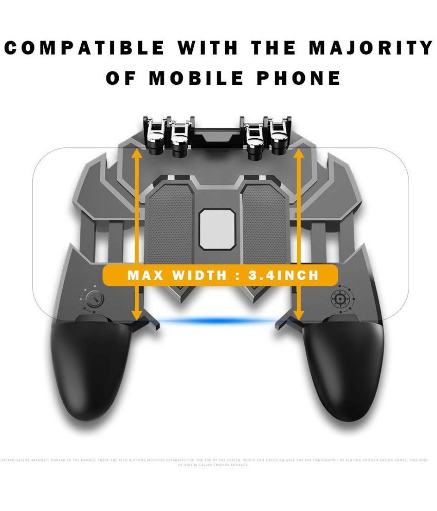 ak66 Pubg Mobile Gamepad Controller trigger+usb led lights (1pcs) Buy