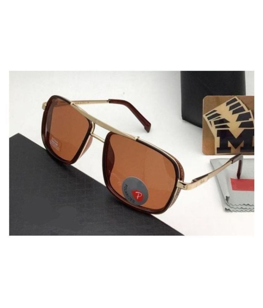 2211 The Fashion Hub Brown Square Sunglasses ( EL01 ) Buy 2211 The