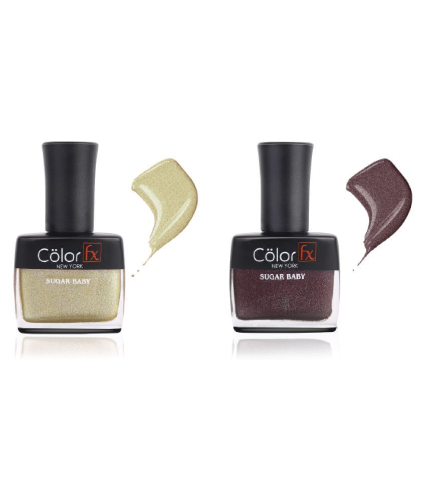     			Color Fx Nail Polish Multi Matte Pack of 2 18 mL