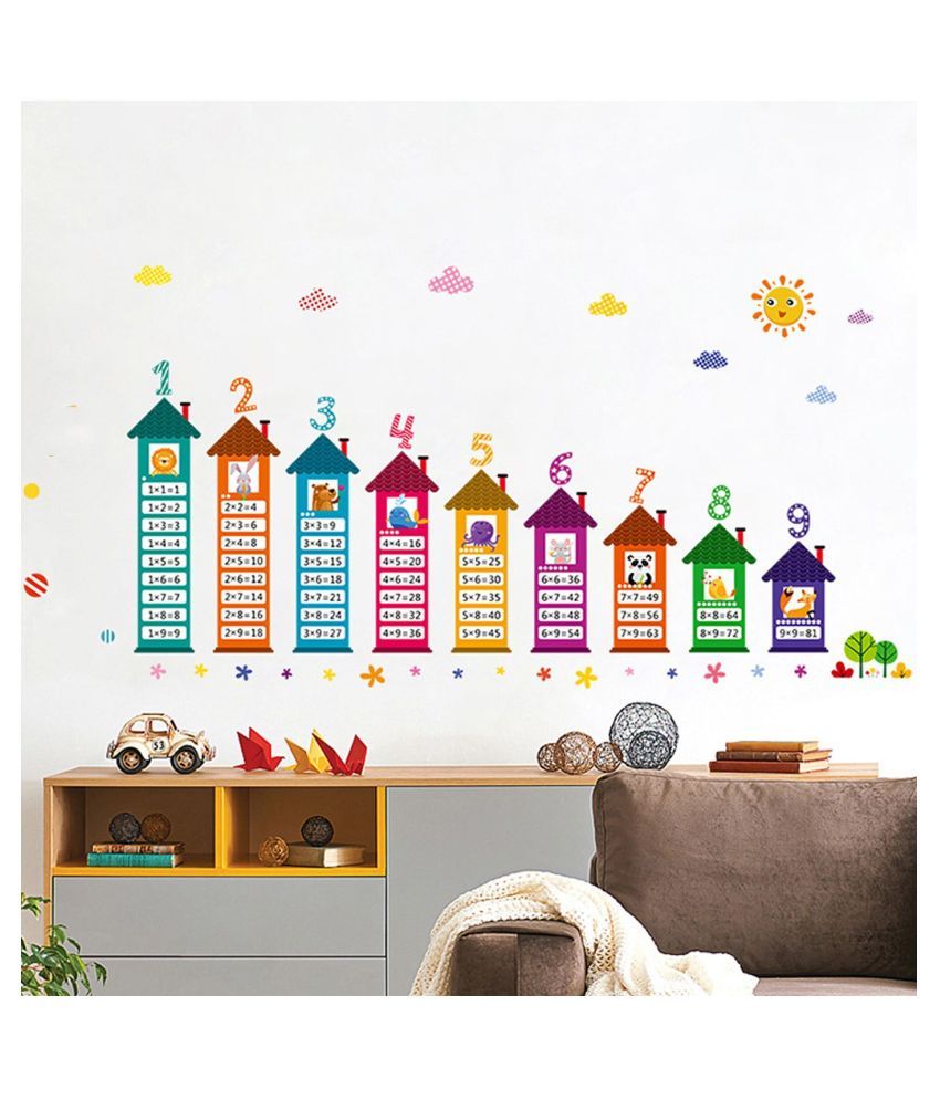     			StickersKart Animal Building Of Tables Up To Seven Sticker ( 50 x 70 cms )