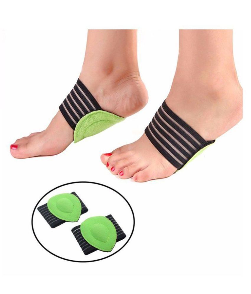 Jm 2pcs Achy Feet Cushioned Foot Arch Support Pain Absorber Relief ...