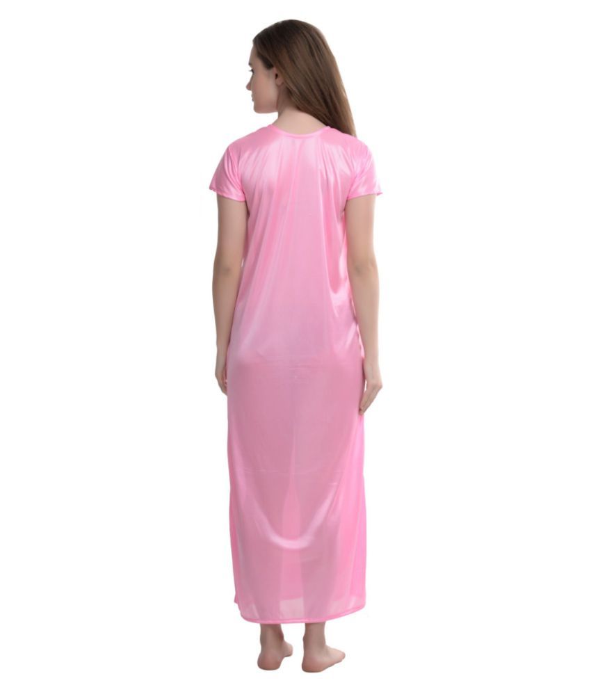 Buy Body Best Satin Nighty And Night Gowns Multi Color Online At Best