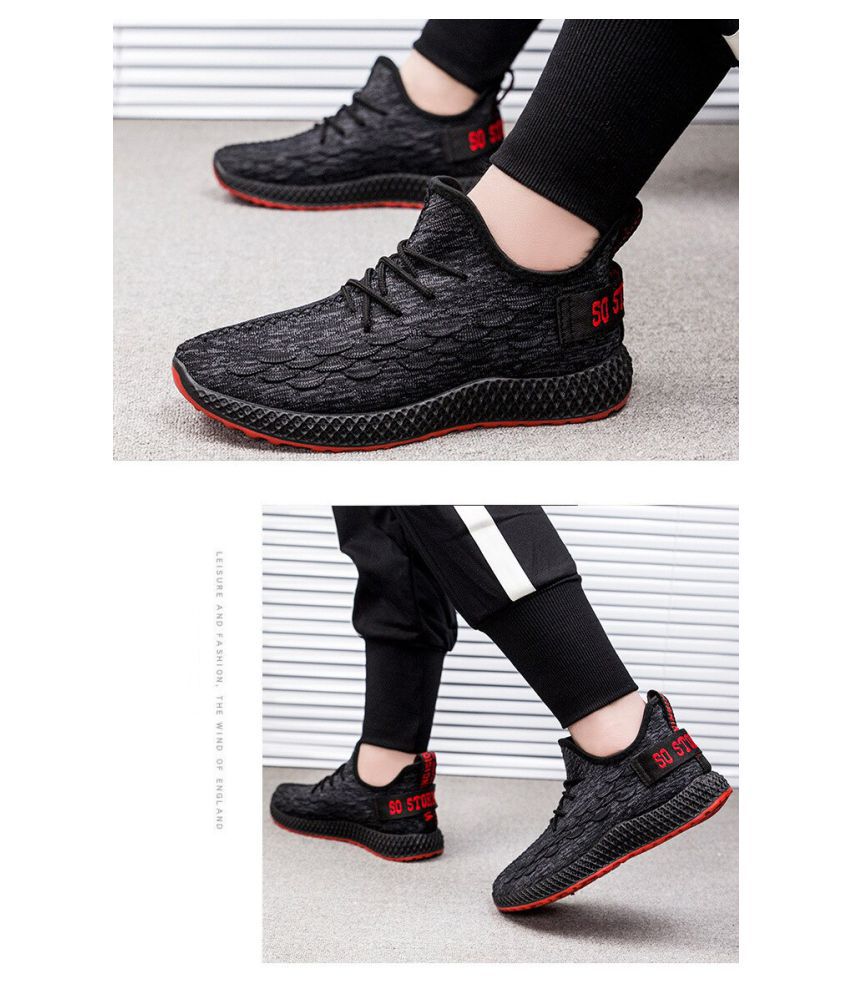 Mr.SHOES 3-630 FULL Black Running Shoes - Buy Mr.SHOES 3-630 FULL Black ...
