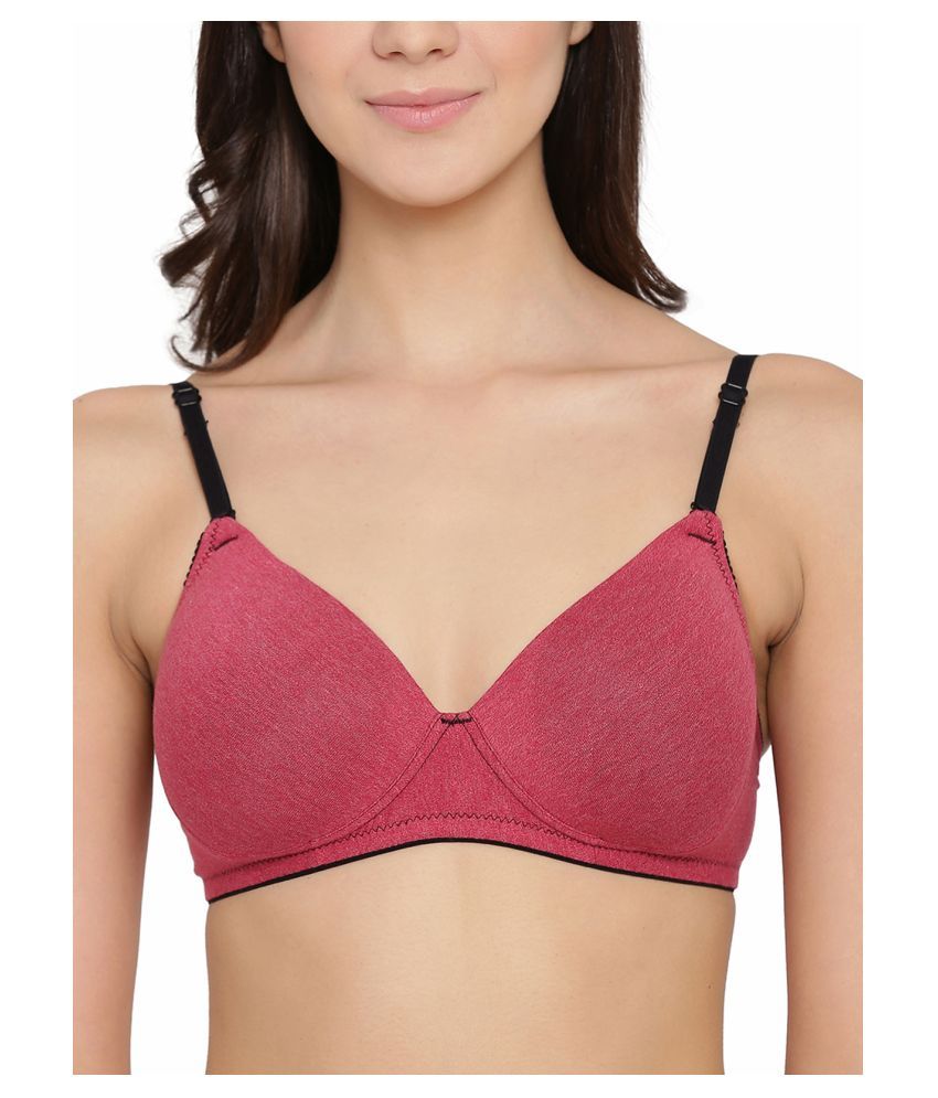     			Clovia Cotton Women's T-Shirt Bra ( Pink )