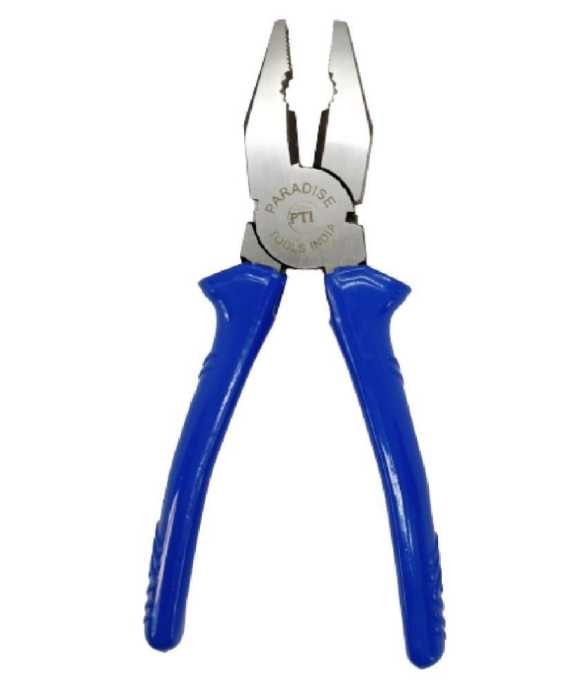 Combination Plier Wire Cutters Hand Tool All Purpose (6-inch, Blue)