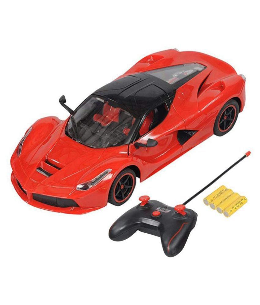 red remote car