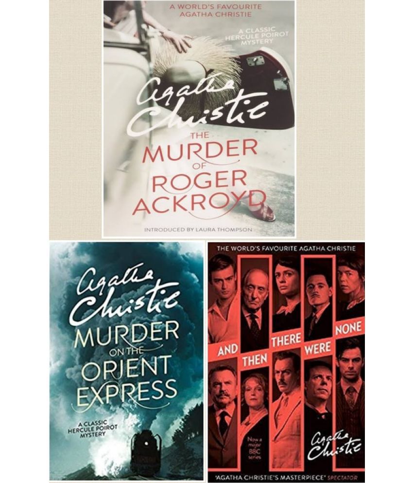     			The Worlds's Favourite: And then there were none, The murder of roger ackryod , The murder in orient express.